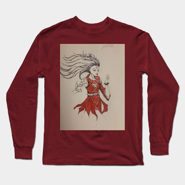 Diana Long Sleeve T-Shirt by roxydemon